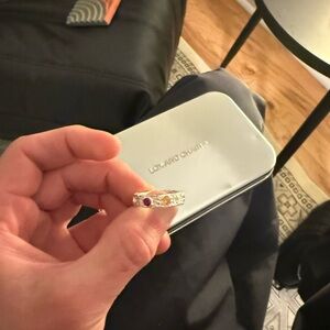 LOX AND CHAIN “fruit of life” ring.